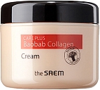 The Saem~Крем коллагеновый с экстрактом баобаба~Care Plus Baobab Collagen Cream